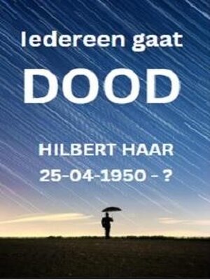 cover image of Iedereen Gaat Dood